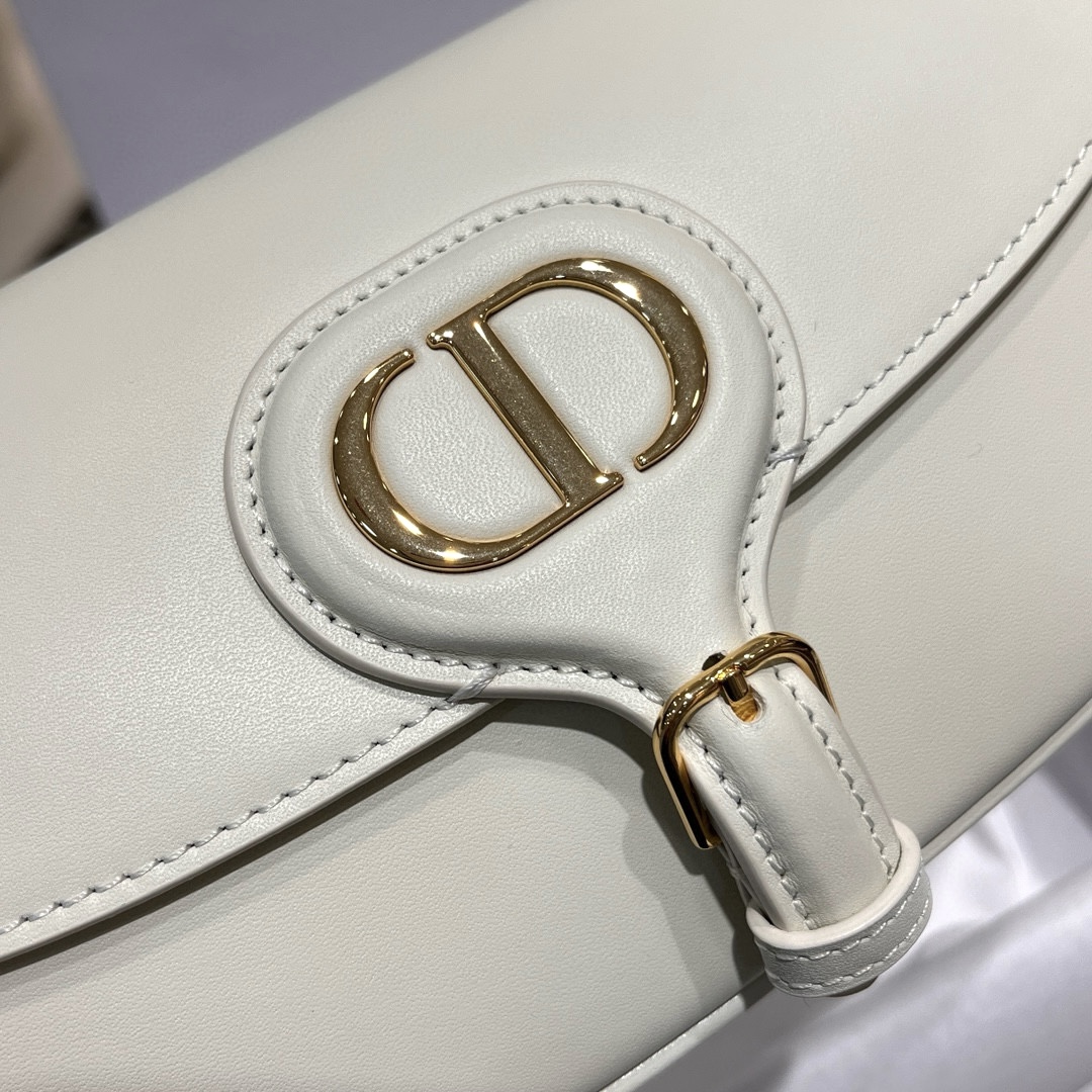 DIOR Dior Bobby East-West Bag Latte Box Calfskin