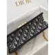 DIOR 30 Montaigne Chain Bag Blue Dior Oblique Jacquard