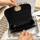 DIOR 30 Montaigne Avenue Bag Black Box Calfskin