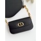 DIOR 30 Montaigne Avenue Bag Black Box Calfskin