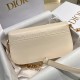 DIOR 30 Montaigne Avenue Bag Dusty Ivory Box Calfskin