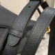 DIOR Saddle Bag with Strap Black Grained Calfskin