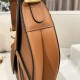 DIOR Saddle Bag with Strap Golden Saddle Grained Calfskin