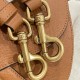 DIOR Saddle Bag with Strap Golden Saddle Grained Calfskin