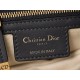 DIOR Saddle Bag with Strap Blue Dior Oblique Jacquard