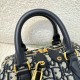 DIOR Groove 20 Bag Blue Dior Oblique Jacquard