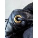 DIOR Medium Dior Caro Backpack Black Macrocannage Lambskin