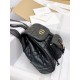 DIOR Small Dior Caro Backpack Black Macrocannage Lambskin