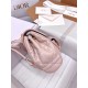 DIOR Small Dior Caro Backpack Powder Pink Macrocannage Lambskin