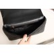 DIOR Medium Dior Caro Bag Black Cannage Supple Calfskin and Lambskin