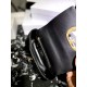 DIOR Small Dior Caro Bag Black Supple Cannage Calfskin