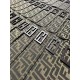 FENDI Simply Fendi Medium Brown FF jacquard fabric bag