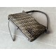 FENDI Simply Fendi Medium Brown FF jacquard fabric bag