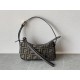 FENDI Simply Fendi Mini Brown FF jacquard fabric mini bag