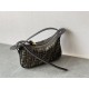 FENDI Simply Fendi Mini Brown FF jacquard fabric mini bag