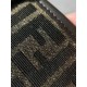 FENDI Roll Mini Brown FF jacquard mini bag