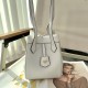 FENDI Origami Mini White leather mini bag that can be transformed