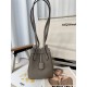 FENDI Origami Mini Dove grey leather mini bag that can be transformed