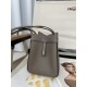 FENDI Origami Mini Dove grey leather mini bag that can be transformed