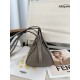 FENDI Origami Mini Dove grey leather mini bag that can be transformed