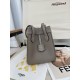 FENDI Origami Mini Dove grey leather mini bag that can be transformed