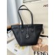 FENDI Origami Mini Black leather mini bag that can be transformed