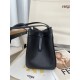 FENDI Origami Mini Black leather mini bag that can be transformed