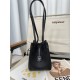 FENDI Origami Mini Black leather mini bag that can be transformed