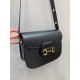 GUCCI Horsebit 1955 Small Shoulder Bag Black Leather 