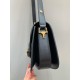 GUCCI Horsebit 1955 Small Shoulder Bag Black Leather 