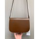 GUCCI Horsebit 1955 Small Shoulder Bag Brown Leather 