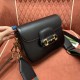 GUCCI Horsebit 1955 Mini Shoulder Bag Black Leather