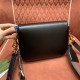 GUCCI Horsebit 1955 Mini Shoulder Bag Black Leather