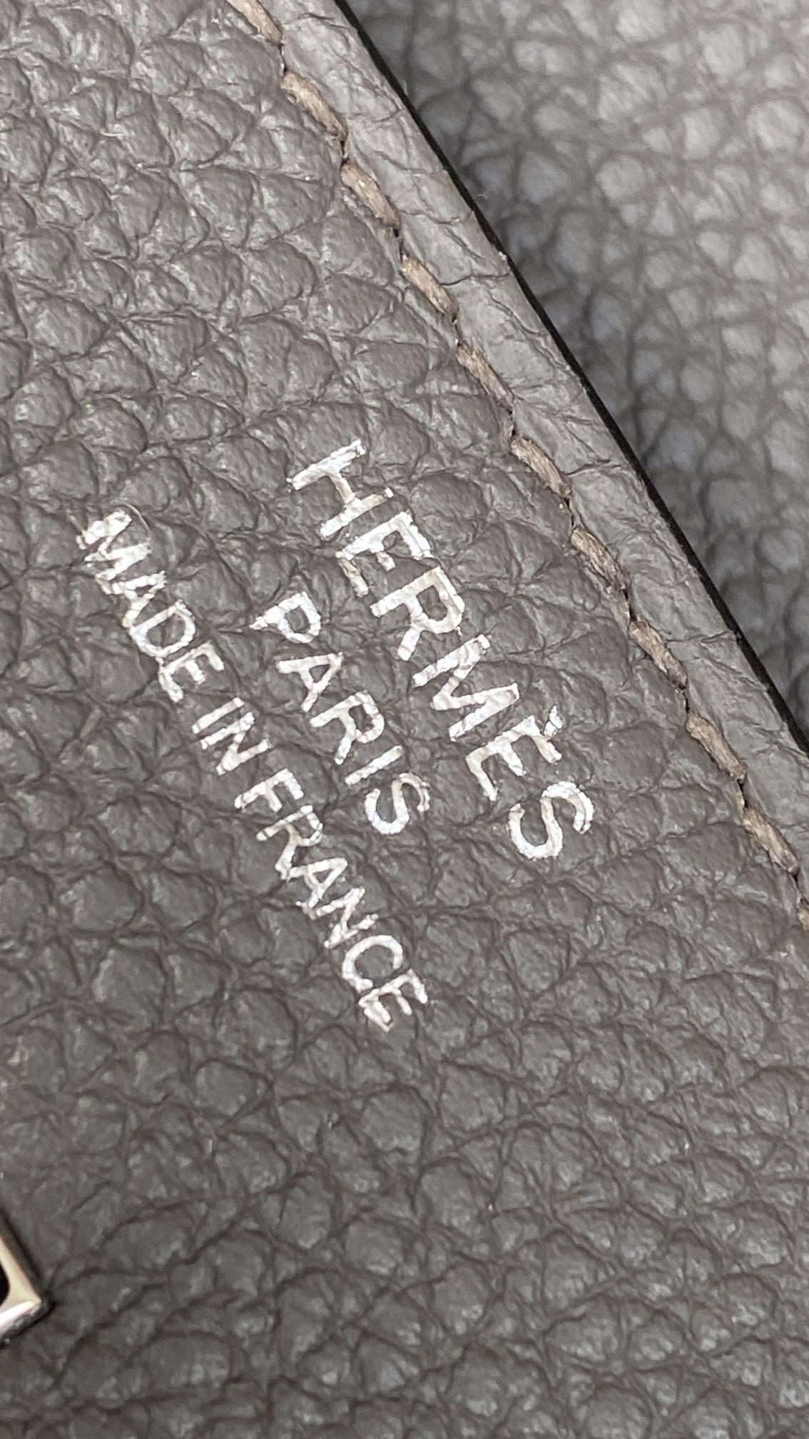 Hermès Birkin 25 Etain Togo Leather Palladium/Silver Hardware (100% Handmade)