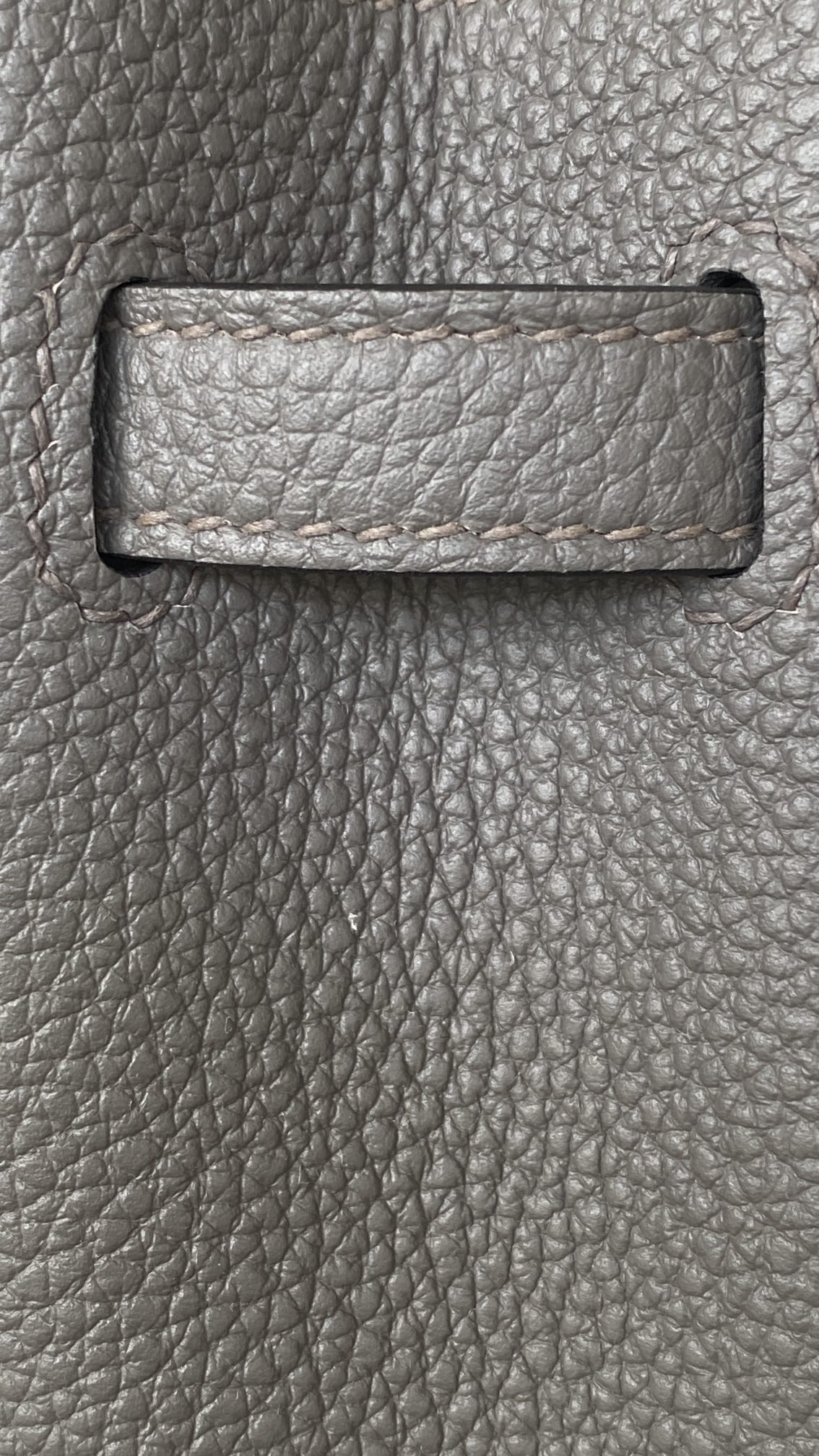 Hermès Birkin 25 Etain Togo Leather Palladium/Silver Hardware (100% Handmade)