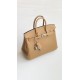 Hermès Birkin 25 Chai Togo Leather Palladium/Silver Hardware (100% Handmade)