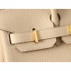 Hermès Birkin 25 Craie Togo Leather Gold Hardware (100% Handmade)