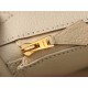 Hermès Birkin 25 Craie Togo Leather Gold Hardware (100% Handmade)