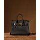 Hermès Birkin 25 Black Togo Leather Gold Hardware (100% Handmade)