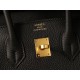 Hermès Birkin 25 Black Togo Leather Gold Hardware (100% Handmade)