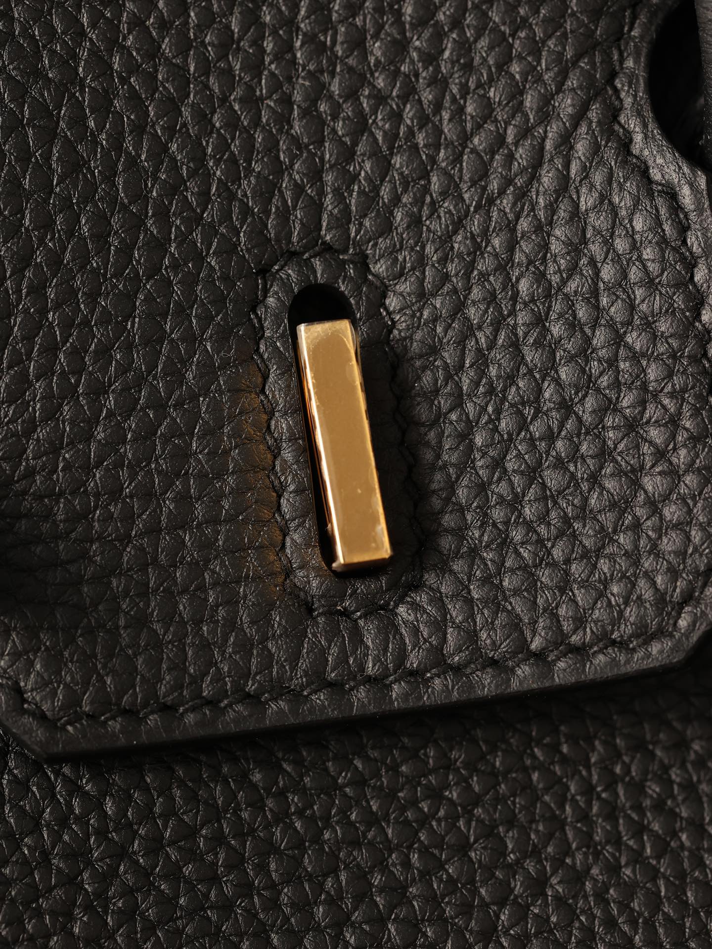 Hermès Birkin 25 Black Togo Leather Gold Hardware (100% Handmade)