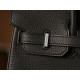 Hermès Birkin 25 Black Togo Leather Palladium/Silver Hardware (100% Handmade)