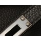 Hermès Birkin 25 Black Togo Leather Palladium/Silver Hardware (100% Handmade)