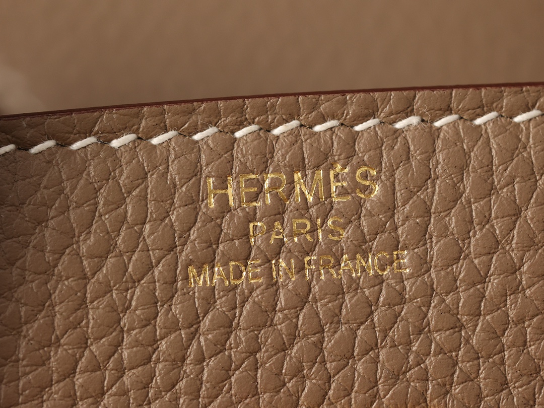 Hermès Birkin 25 Etoupe Togo Leather Gold Hardware (100% Handmade)