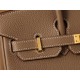 Hermès Birkin 25 Etoupe Togo Leather Gold Hardware (100% Handmade)