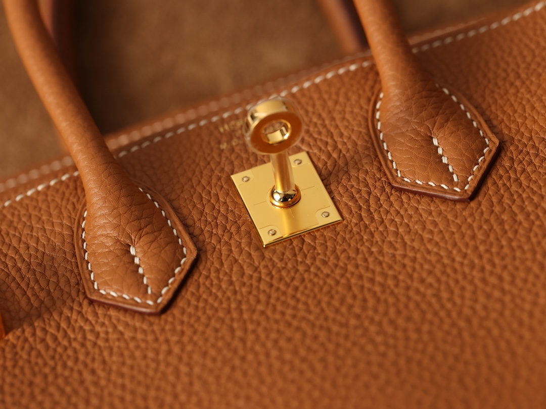 Hermès Birkin 25 Gold Togo Leather Gold Hardware (100% Handmade)