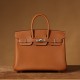 Hermès Birkin 25 Gold Togo Leather Palladium/Silver Hardware (100% Handmade)