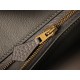 Hermès Birkin 25 Gris Meyer Togo Leather Gold Hardware (100% Handmade)