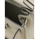 Hermès Birkin 25 Gris Neve Togo Leather Palladium/Silver Hardware (100% Handmade)