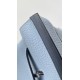 Hermès Birkin 25 Bleu Lin Togo Leather Palladium/Silver Hardware (100% Handmade)